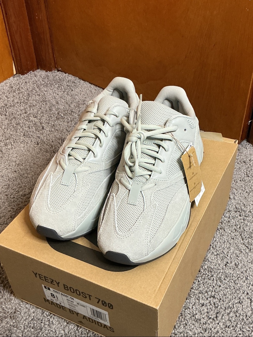 Yeezy Boost 700 — Light Gray Women's Sneakers